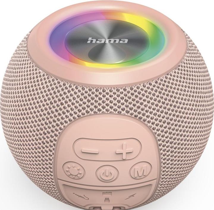 Image du produit Hama Enceinte en forme de balle (10 h, Alimentation via port USB)