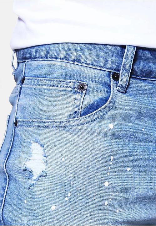 Actual product image Cayler & Sons C&S Paneled Denim Pants - 6560 (L)