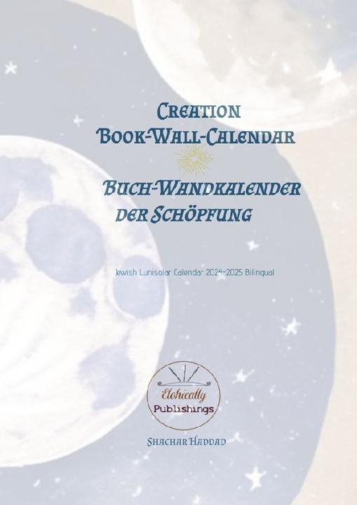 Creation Book-Wall-Calendar | Buch-Wandkalender der Schöpfung (Harter Einband, Deutsch)