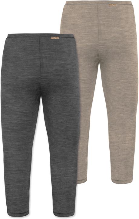 Image du produit Normani Lot de 2 caleçons bébé mérinos avec pieds - 9539 (92)
