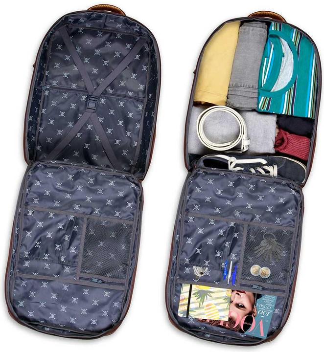 Actual product image Karactermania Large Mercury Travel Backpack 47x23x33cm Skull