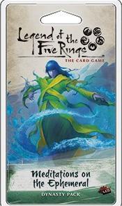 Produktbild FFG Legend of the Five Rings LCG - Meditations on the Ephemeral