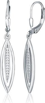 JVD - Beautiful dangling earrings with zircons SVLE2556XJ6BI00