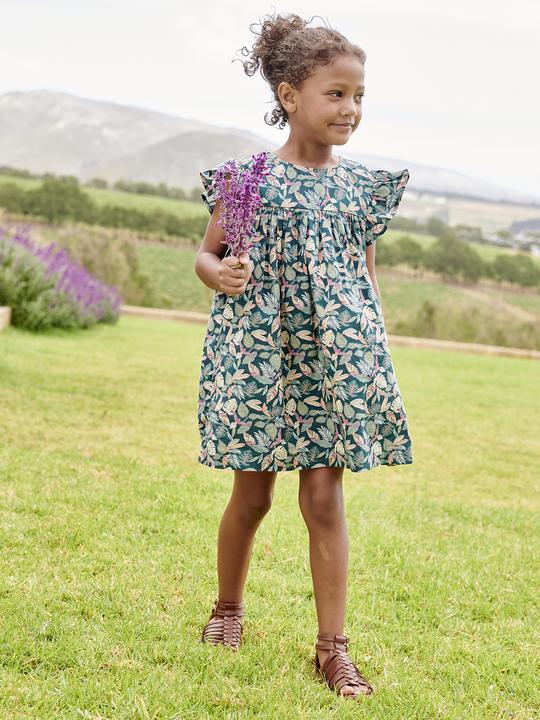 Image du produit Vertbaudet Robe d'été fille à manches courtes (146)