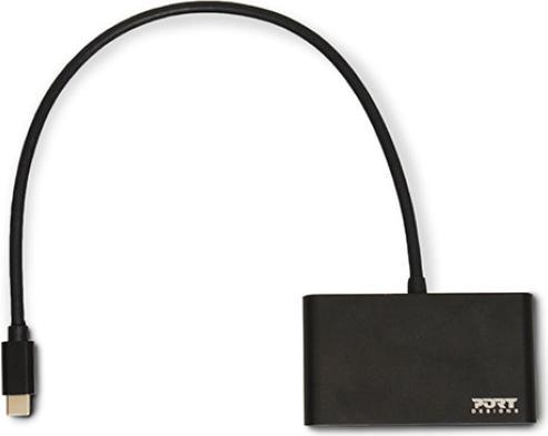 Image du produit Port Designs Hub USB-C (USB-C, 3 Ports)