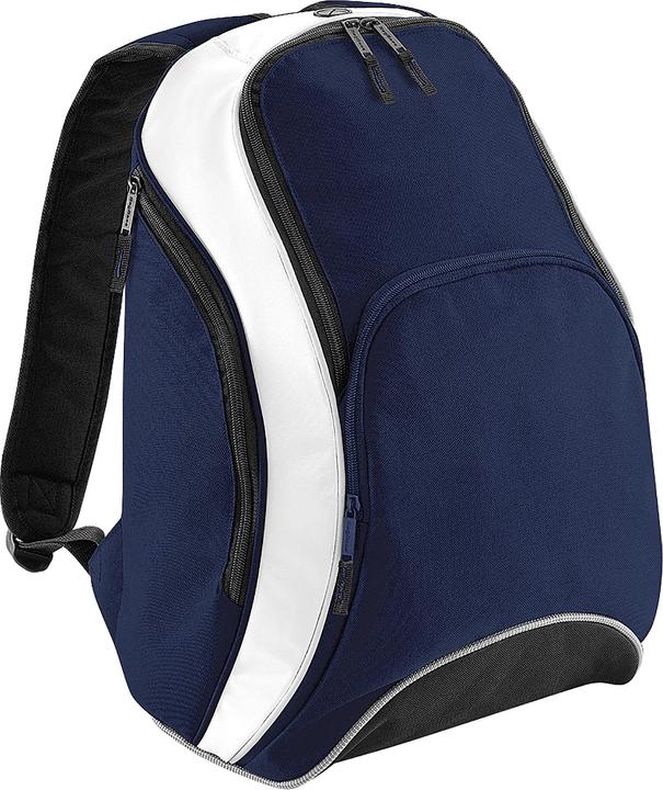 Bleu foncé/blanc