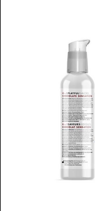 Actual product image Swiss Navy 4 in 1 Chocolate Sensation 4 oz/118 ml (118 ml)