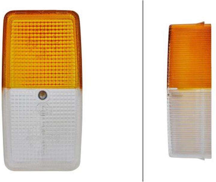 Actual product image Hella 5 indicator lenses halogen for MASSEY FERGUSON SAME CLAAS FENDT