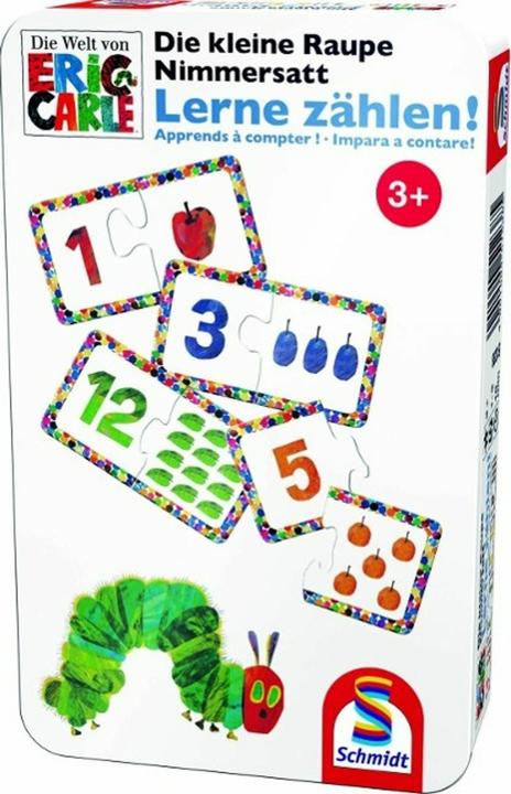 Produktbild Schmidt Spiele Die kleine Raupe Nimmersatt Lerne zählen (Deutsch)