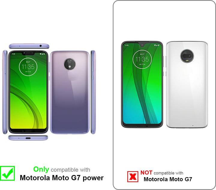 Image du produit Cadorabo Coque pour Motorola MOTO G7 POWER universel avec Clip (Motorola Moto G7 Power)