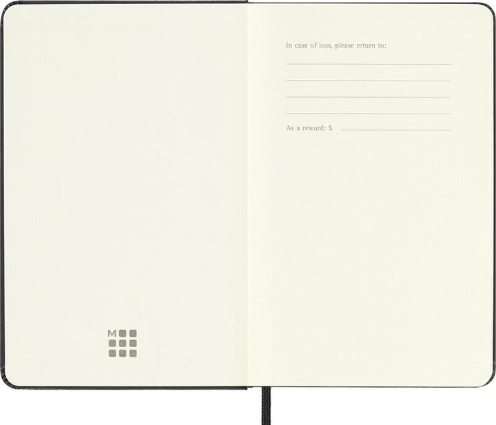 Produktbild Moleskine Taschenagenda Hard Cover Weekly (9 x 14 cm, Englisch)