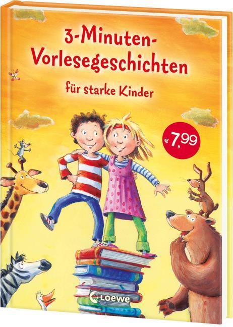 Produktbild 3-Minuten-Vorlesegeschichten für starke Kinder (Deutsch, Loewe Vorlesebücher, 2014)