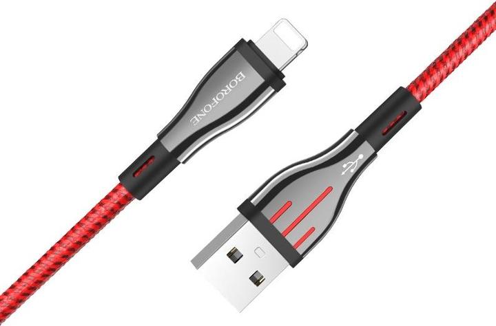 Produktbild Borofone USB USB-A to Lightning 1.2m Cable Random (6931474724847) (1.20 m, USB 3.0)