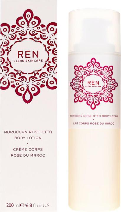 Actual product image Ren Moroccan Rose (Body lotion, 200 ml)