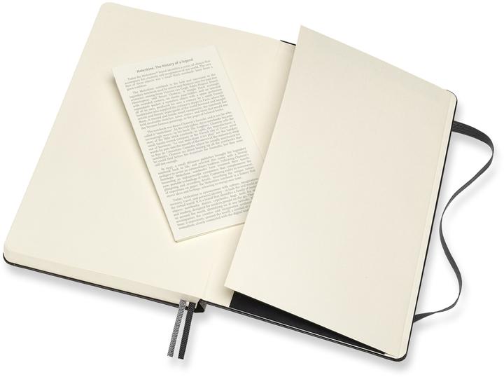 Image du produit Moleskine Carnet classique (13 x 21 cm, À rayures, Couverture rigide)