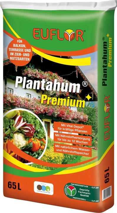 Produktbild Euflor Plantahum Premium torffrei (65 l, Erde ohne Torf)