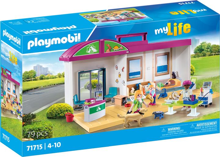 Produktbild Playmobil Clinique Veterinaire (71715, Playmobil My Life)