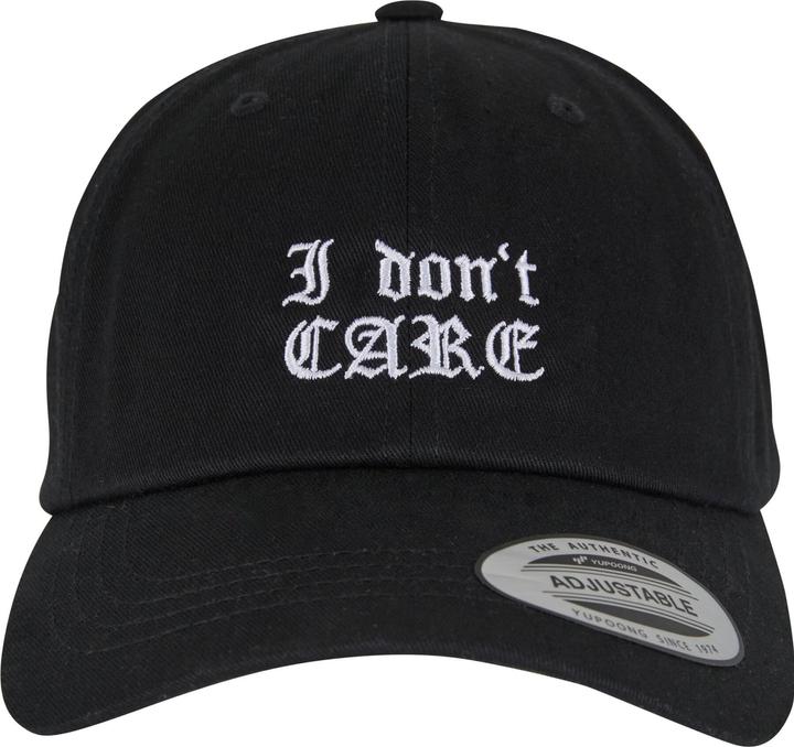Actual product image Mister Tee MisterTee I Don't Care Low Profile Cotton Twill - 180759 (One size)