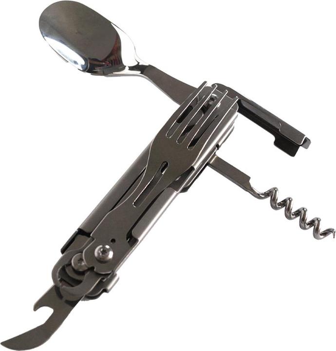 Actual product image Omada Zusammenklappbares 6-in-1-Campingbesteckset