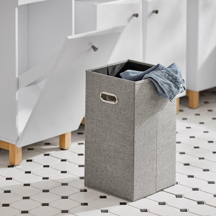 Actual product image SoBuy Laundry cupboard with laundry bag