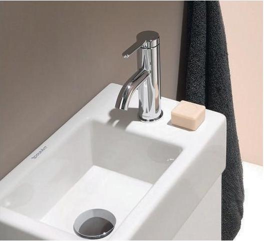 Produktbild Duravit Einhebel-Waschtischmischer C.1 S ohne Zugstangen-Ablaufgarnitur chrom
