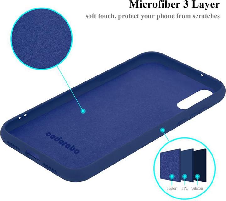 Actual product image Cadorabo TPU Liquid Silicone Case Cover (Cubot P20)