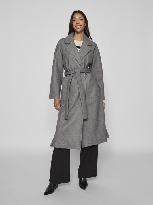 Actual product image Vila Long tied coat (42)