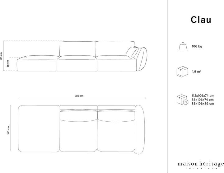 Produktbild Maison Heritage Clau (4-Sitzer)