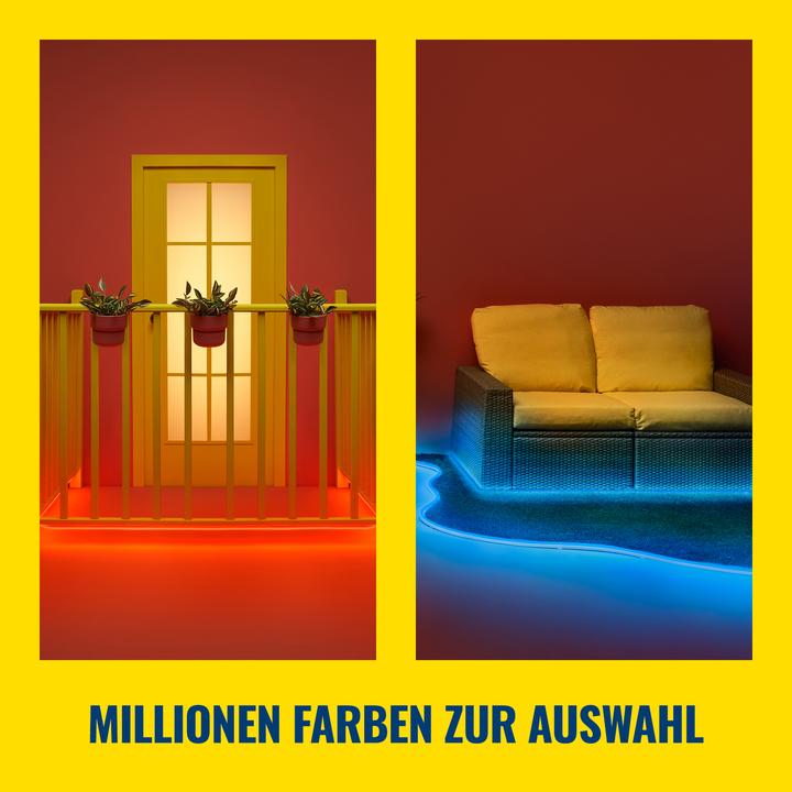 Immagine prodotto WiZ Striscia per esterni sintonizzabile bianca e a colori 5M Confezione singola (RGBW, 794 cm, Esterno)