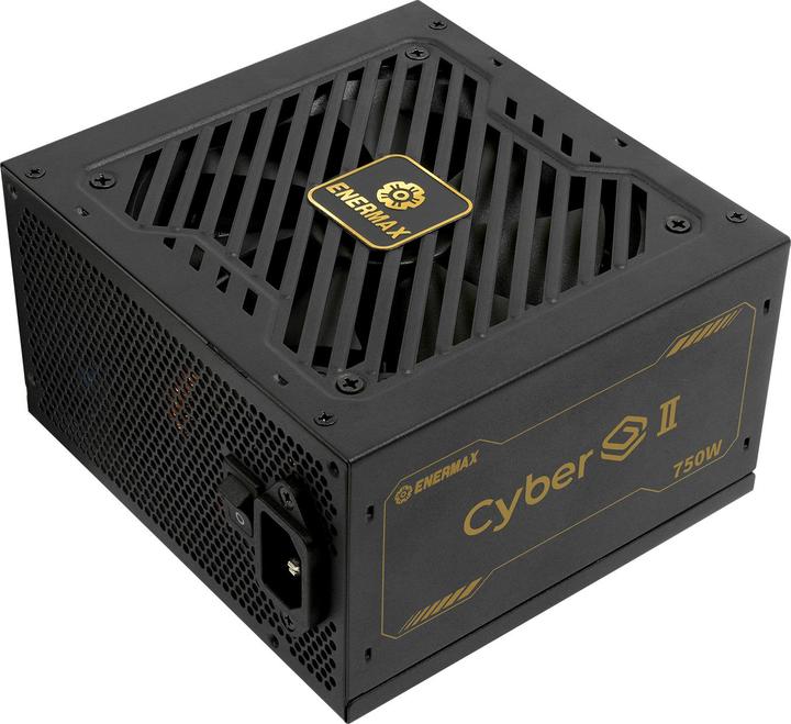 Produktbild Enermax Power Supply 750W CyberG II 80+ Gold Black non-mod (750 W)