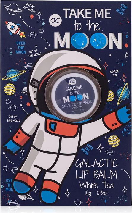 Accentra Balsamo labbra TAKE ME TO THE MOON in confezione regalo, 10g, fragranza: White Tea, colore: blu