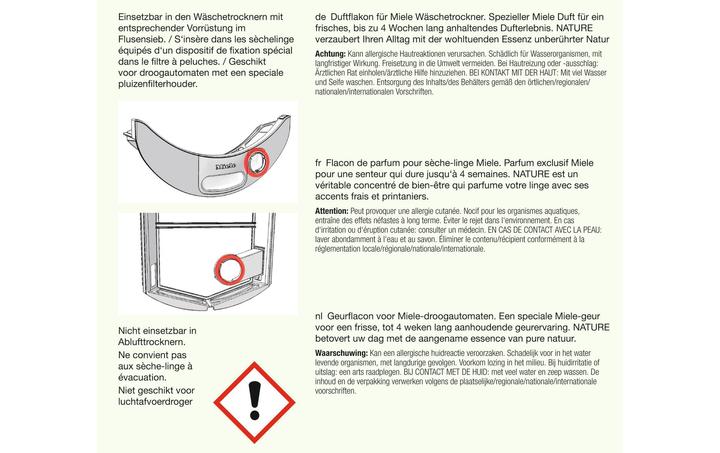 Image du produit Miele Flacon de parfum de la nature (50 Cycles de lavage, Lessive liquide)