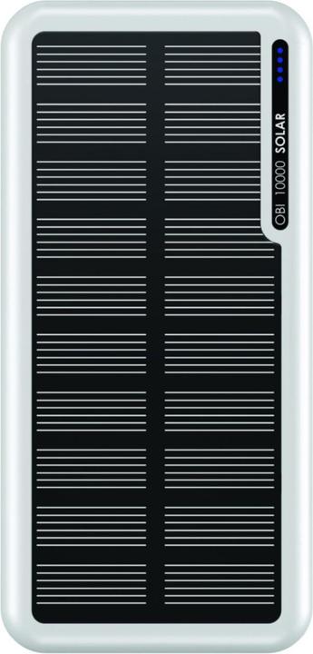 Boompods Obi 10,000mAh Solar Powerbank - White (10000 mAh)