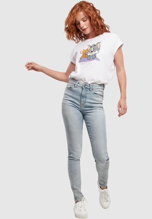 Actual product image Merchcode Ladies Tom & Jerry Pose Tee (XS)