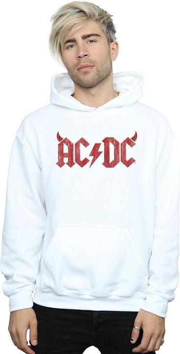 Immagine prodotto AC/DC Horns Logo Felpa con Cappuccio Uomo (4XL)