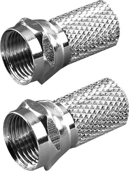 Produktbild Vivanco SAT F-Stecker mit Dichtung,7mm,2 St??ck (Antennenkabel)