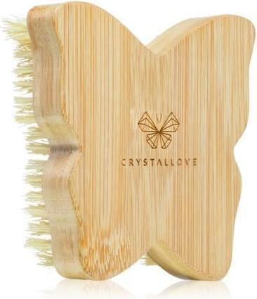Produktbild Crystallove Bambus Schmetterling Agave Körperbürste - 1 Stück