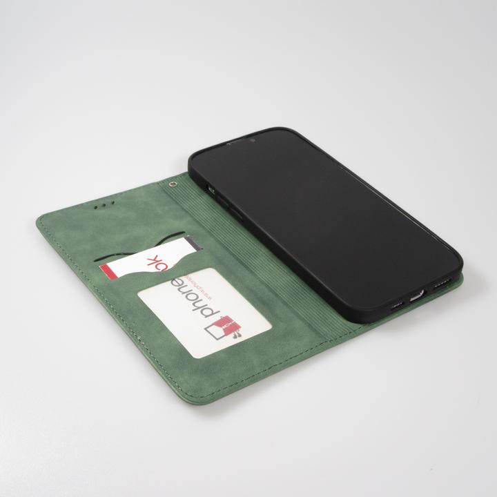 Produktbild PhoneLook Leder Tasche Flip Wallet vintage mit Magnetverschluss und Kartenhalter (Apple iPhone 13)