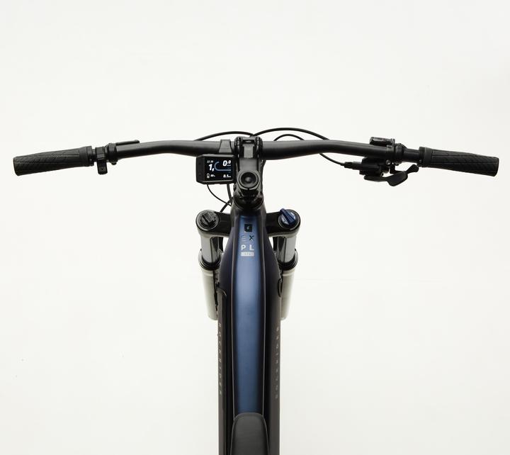 Actual product image Rockrider 29" Hardtail Electric Mountain Bike E-EXPL 520 - Midnight Blue