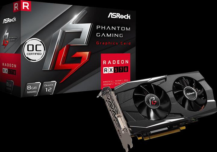 Produktbild AsRock RX 570 Phantom D OC (8 GB)