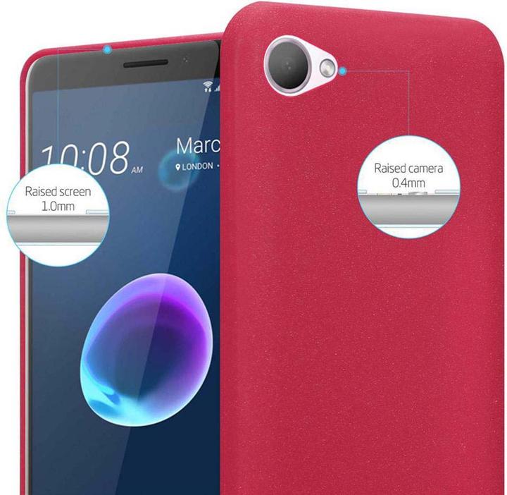 Actual product image Cadorabo TPU Frosted Cover (HTC Desire 12)
