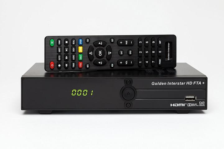 Actual product image Golden Interstar HD Fta + (IPTV (ready), DVB-S2)