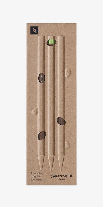 Image du produit Caran d'Ache Nespresso Swisswood (3 mm, HB, 3 x)