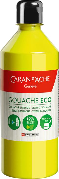 Produktbild Caran d'Ache Gouache Eco (zitronengelb fluo, 500 ml)