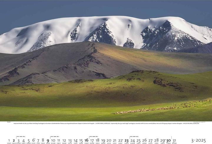 Image du produit Paradis sur Terre 2025 - Calendrier photo 70x50 cm - Nature & Paysage - calendrier mural de haute (50 x 70 cm, Couverture rigide, Allemand, Français, Anglais)