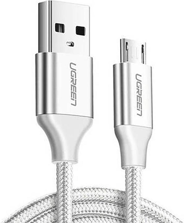 Actual product image Ugreen Micro USB to USB-A 2.0 Cable (1 m, USB 2.0, 18 W)