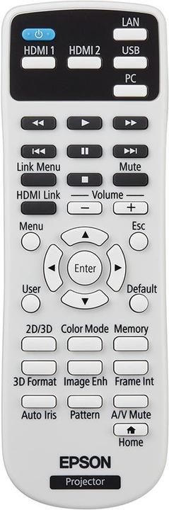 Actual product image Epson Eh-Tw5400 (Full HD, 2500 lm, 1.22 - 1.47:1)