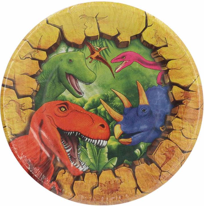 Actual product image Folat Dino plate, 8pcs. (8 x)
