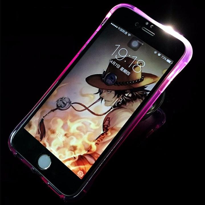 Actual product image König Design Mobile Phone Cover LED Light on Call for Mobile Phone Samsung Galaxy S8 Purple Case Cover (Samsung Galaxy S8+)