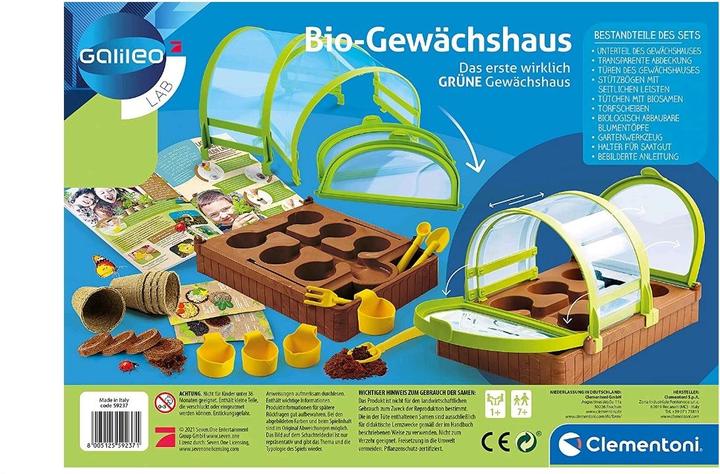 Actual product image Clementoni Organic greenhouse
